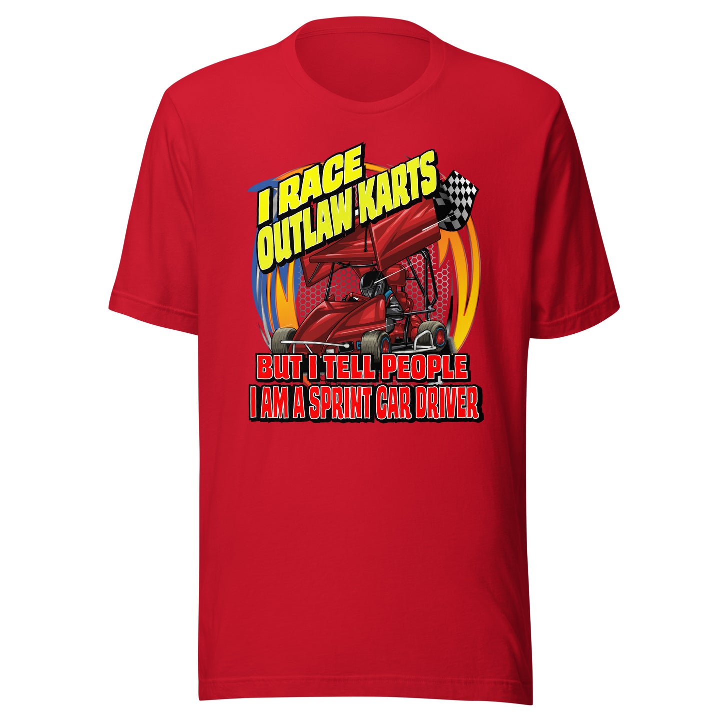 Unisex Outlaw Kart t-shirt